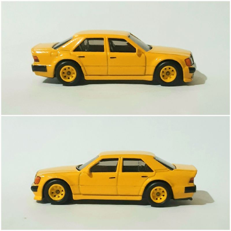 Hotwheels - Mercedes-Benz 500E Luxury  Yellow - Custom Factory