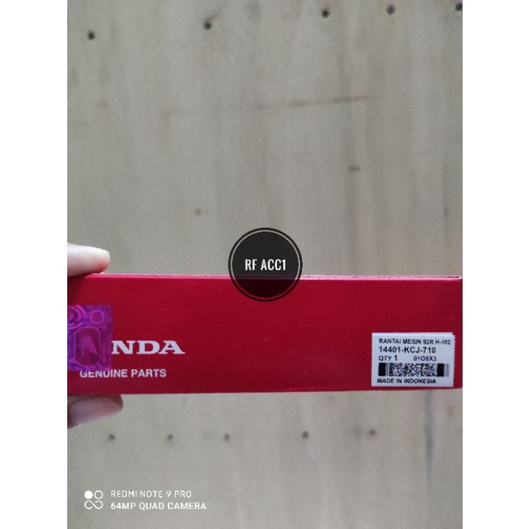 Rantai keteng kamprat only tiger 102 L KCJ-1