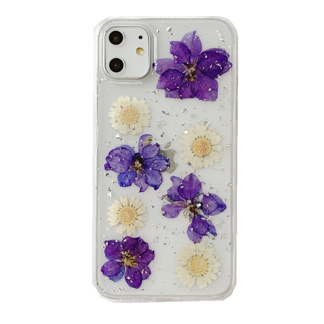 Purple Flower Case Realme Narzo x3 x50 5 6 20 pro 50a 2 3 4 7 8 9 8i 9i C31 C35 C21 C22 C11 C15 C17