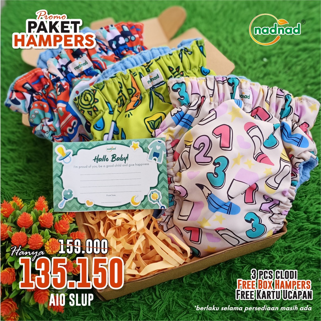 (RPA) Paket hampers bayi newborn baru lahir baby kado lahiran free kartu ucapan