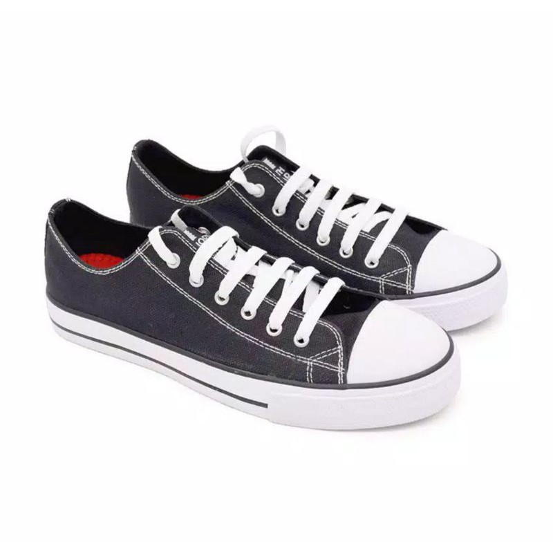 Bata North Star Sepatu Sneakers Rover Black