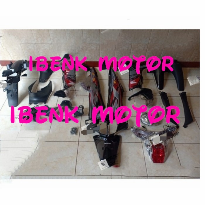 full body set lampu reflektor Supra x 125 betmen 2010