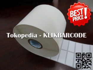 

PROMO LABEL BARCODE 33 X 15 mm Core 1 Inch (1 Roll isi : 5.554 pcs,MANTAB)