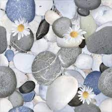 Keramik Lantai Motif Batu Dieng Bianco 50x50