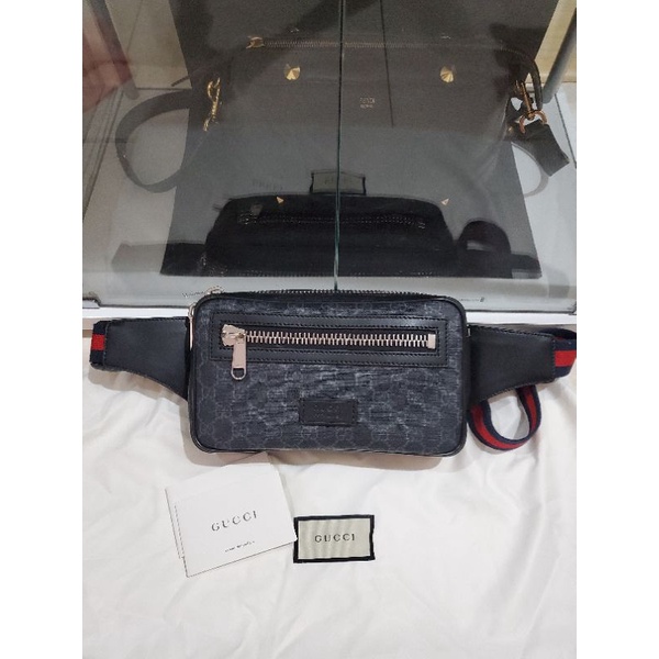 Gucci Man Belt Bag Original Preloved Like New