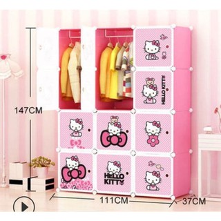  MAGIC WARDROBE LEMARI BAJU PLASTIK  DIY 12 PINTU 