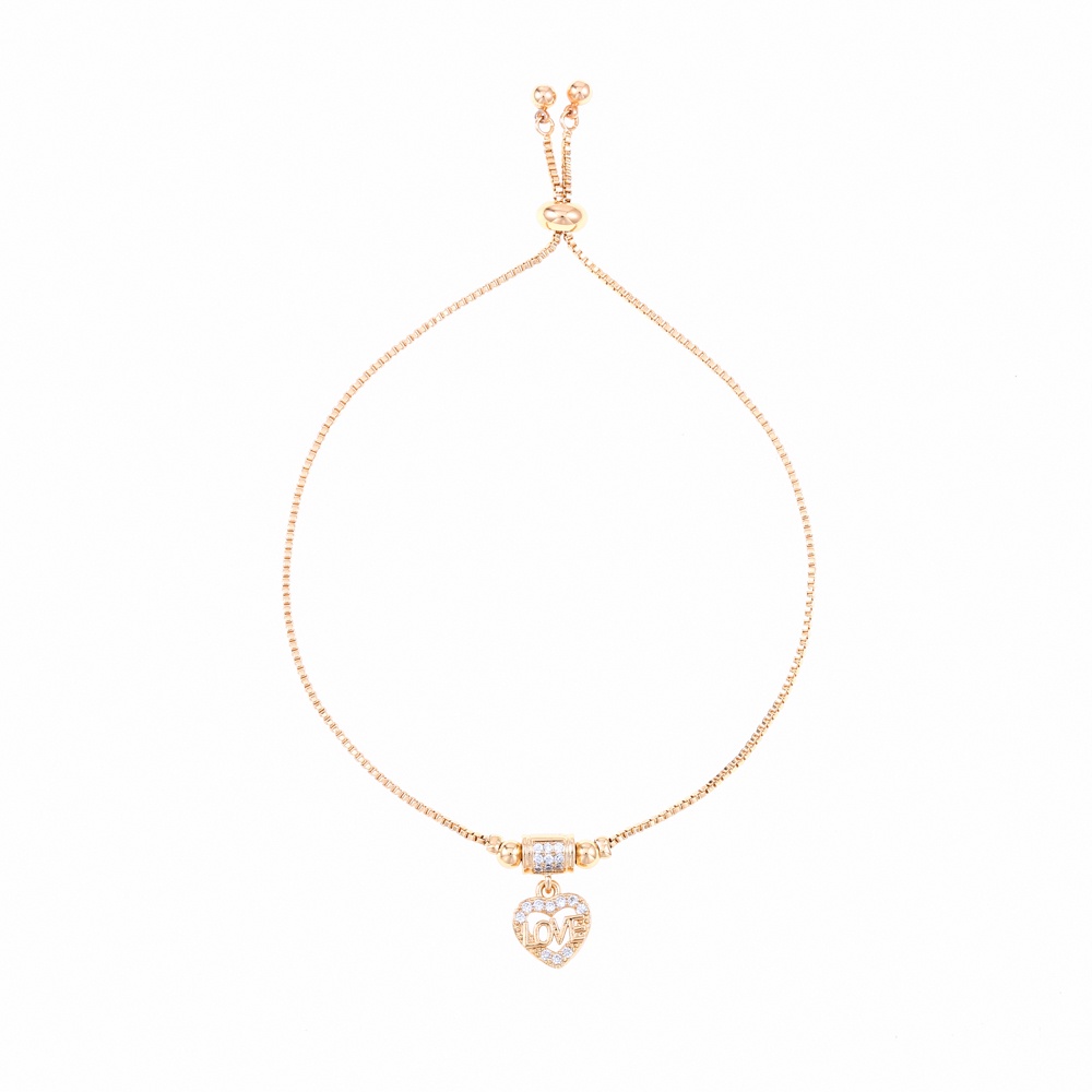 ✅✨COD gelang wanita titanium anti karat gelang korean style gelang tangan rantai gelang wanita murah D371