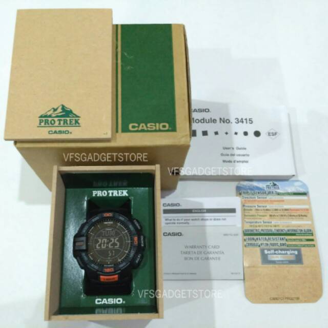 Casio Protrek PRG -270B- 1CR Original 100% Brand New In Box