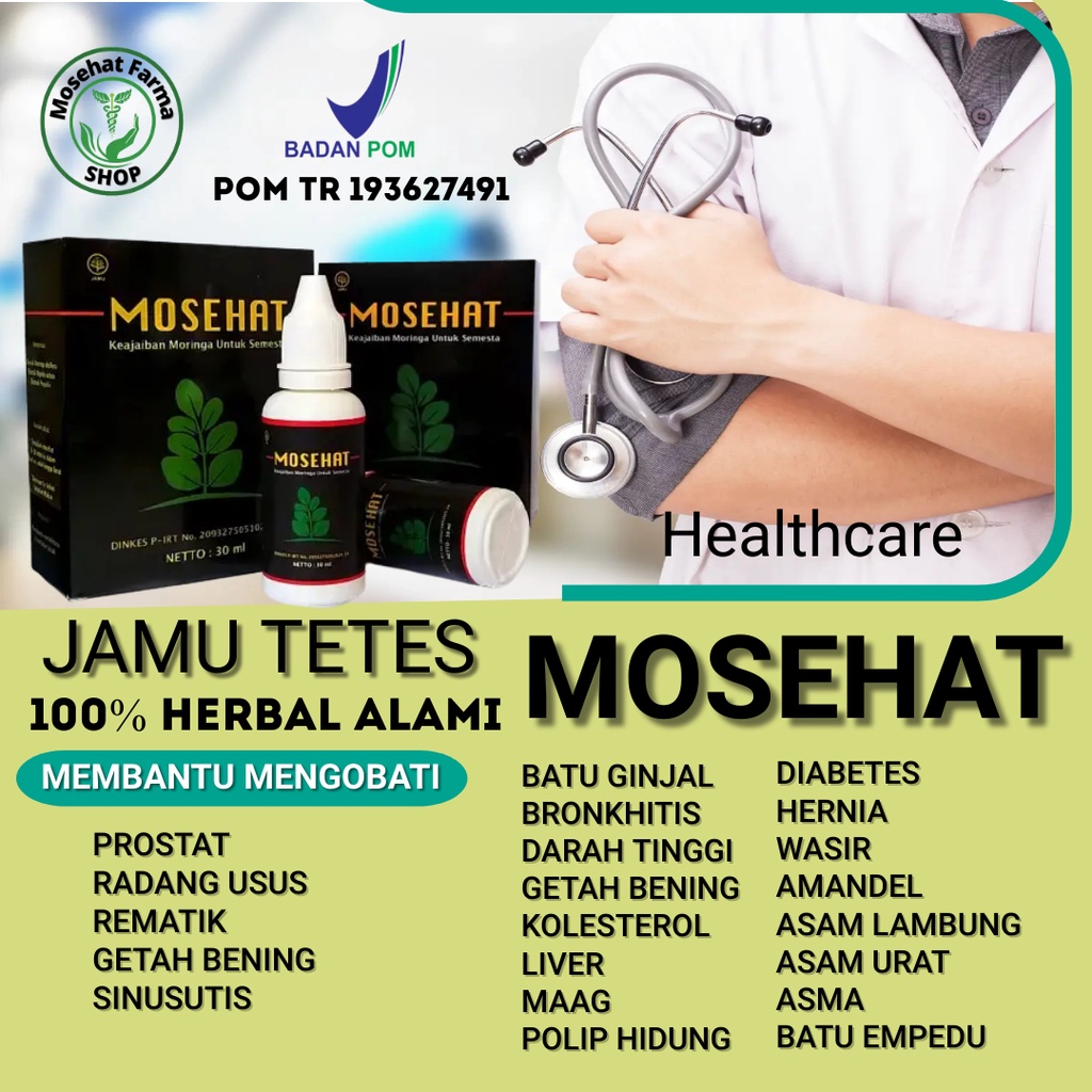 

Jamu Tetes MOSEHAT Obat Herbal Ampuh Berkhasiat