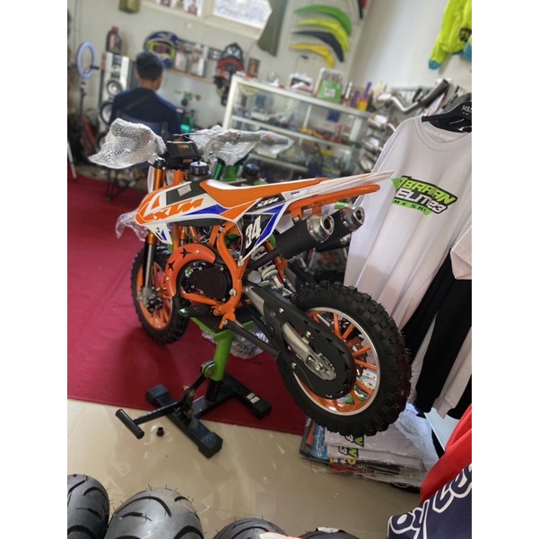 MOTOR MEDIUM NEW TRAIL NEW SK 50CC MESIN 2 TAK METIC ~MOTOR MINI-MOTOR CROSS-MAINAN MOTOR ANAK