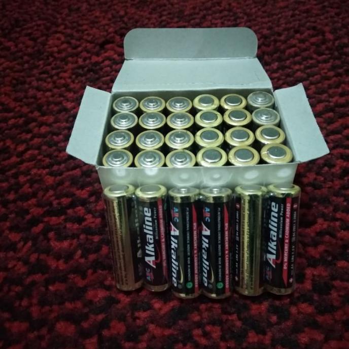 Baterai & Charger Kamera Baterai Abc Alkaline Aa/Battery/Batere A2 1 Dus Isi 12 Pasang (24 Pcs)