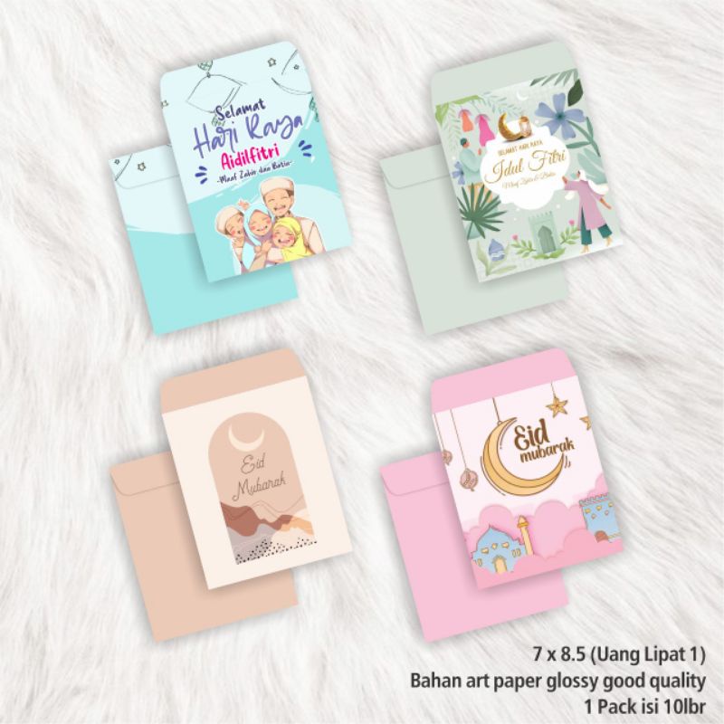 

AMPLOP LEBARAN IDUL FITRI MINI (ISI 50 Lembar) ✨