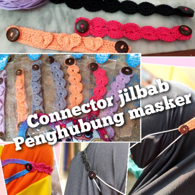 Connector masker rajut