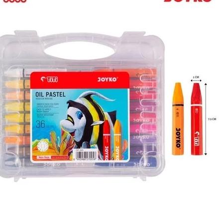 

Hot Sale Krayon TiTi Joyko Isi 36 Warna Minyak Crayon Oil Pastel