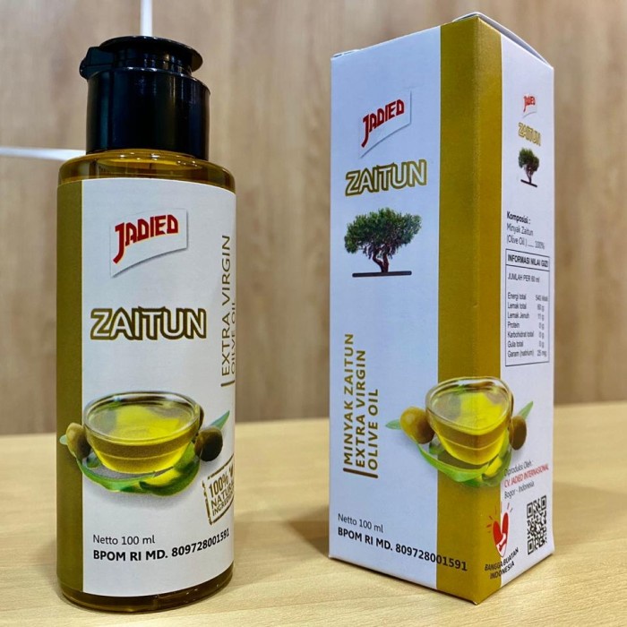 

Minyak Zaitun JADIED Extra Virgin Olive Oil 100 ml