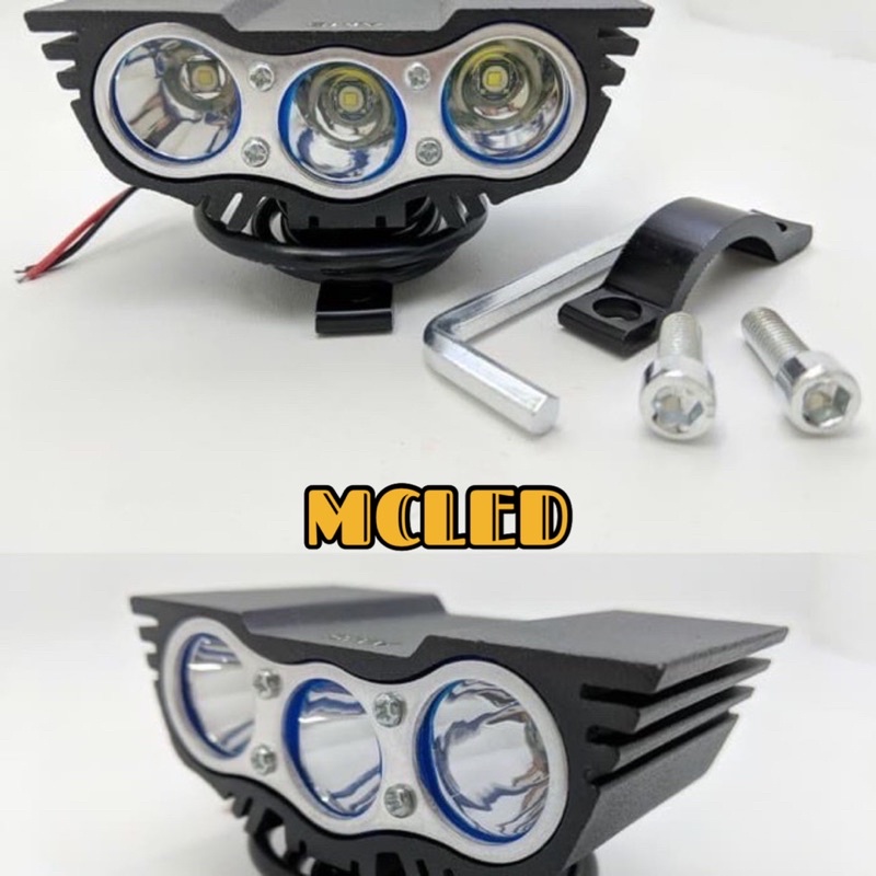 Lampu Tembak Sorot Led 3mata Lampu Led Owl Ultrafire 3 mata SALE / PROMO TERMURAH