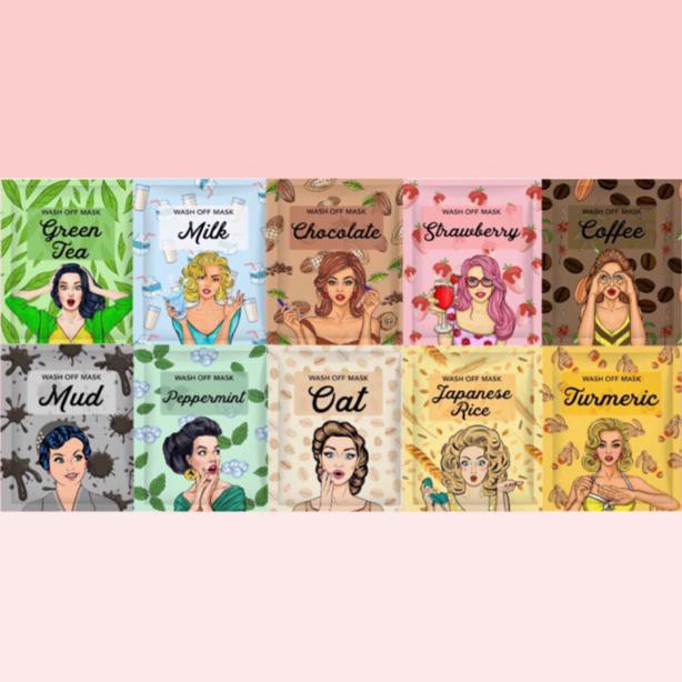 15gram Masker Organik Masker Bubuk Masker Wajah Organic Mask Powder Mask Face Mask