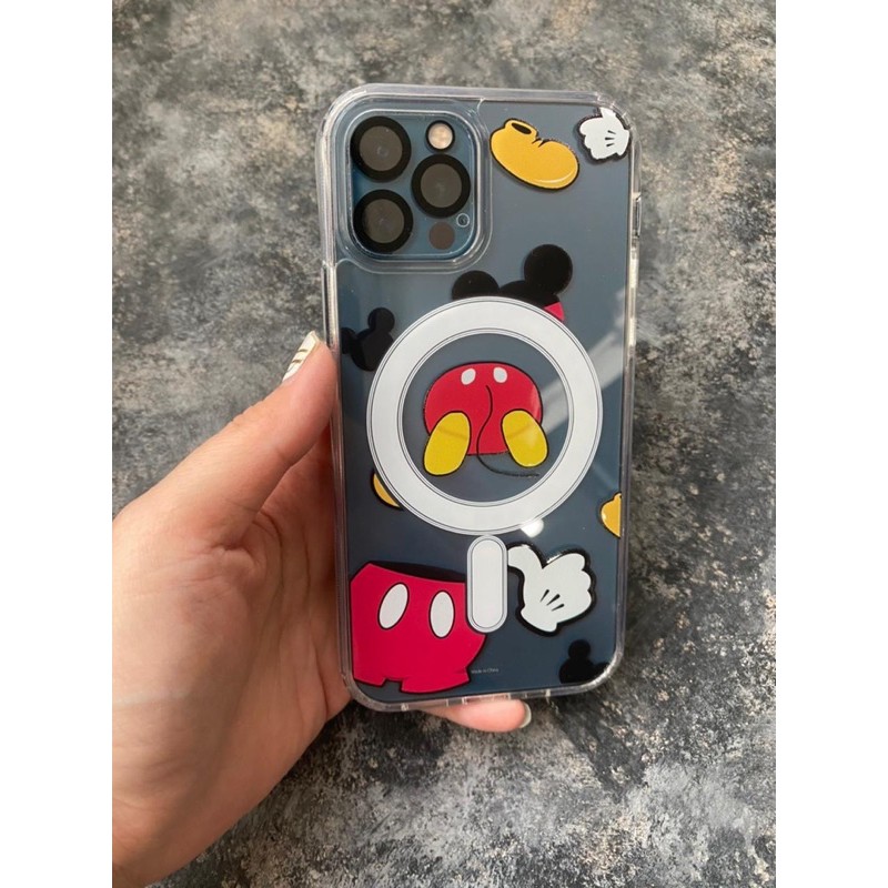 CASE MAGSAFE IPHONE 14PROMAX 14PRO 14PLUS 14 13PROMAX 13 13PRO 13 MINI 12 PROMAX 12 PRO 12 MINI 11 PROMAX 11 PRO 11 XS MAX XS XR GAMBAR MICKEY CASELAB