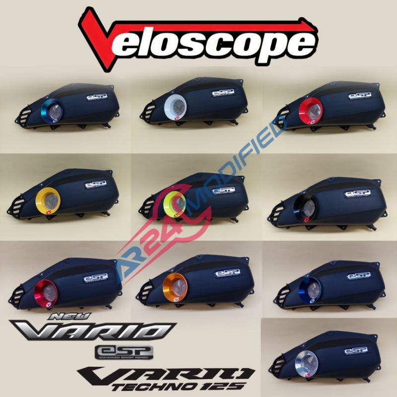 COVER FILTER VELOSCOPE ORIGINAL VARIO LED NEW 125 TAHUN 2021 &amp; VARIO 150 TAHUN 2021 / FILTER VELOSSCOPE VARIO NEW