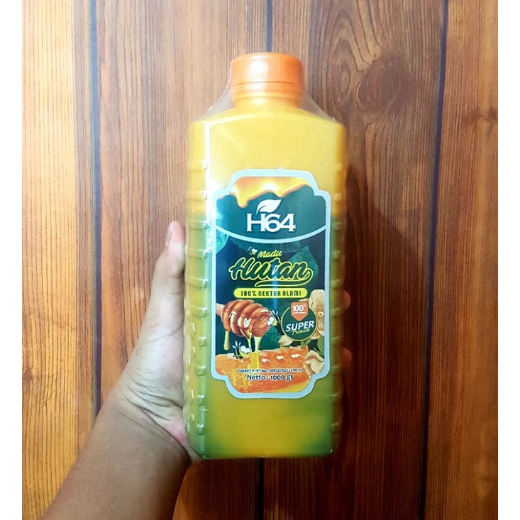 

Madu Hutan PREMIUM Super H64 1 KG - Madu Bersanad - Madu Hutan