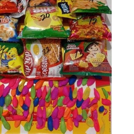 lotre balon cabutan isi 100 pcs. TM