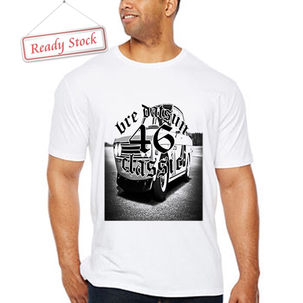 Kaos Bre Datsun 46 Classic Tshirt Casual Unisex T-SHIRT Bahan Katun New Cotton Tees