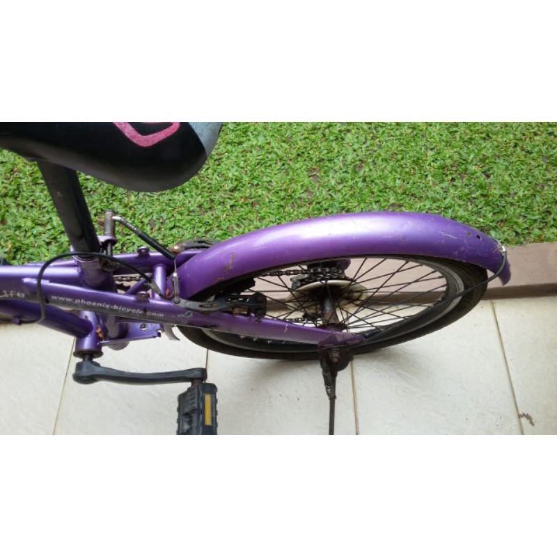 sepeda  lipat  phoenix ukr20 preloved