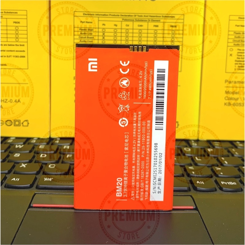 BATERAI BATRE BATTERY XIAOMI BM20 BATERAI XIAOMI MI2 / MI2S 100% NEW