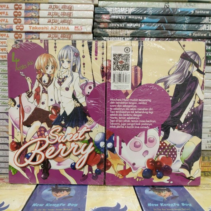 komik baru &amp; original segel - sweet berry vol 4