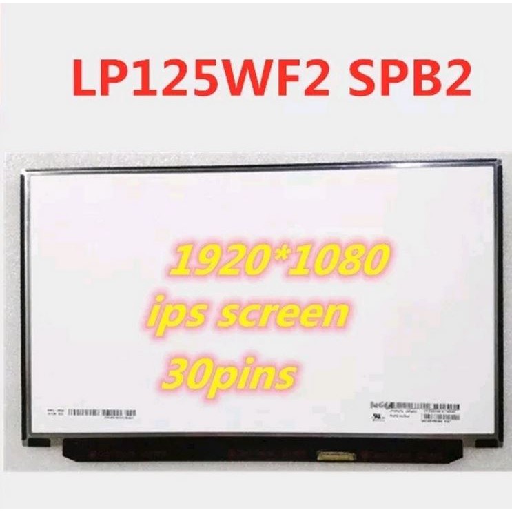 LCD Layar laptop lcd 12.5 IPS 1920x1080 Lenovo Thinkpad X240 X250 X260 X270 X280 FHD IPS