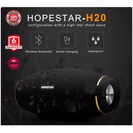 Speaker Bluetooth Premium HOPESTAR H20 Original 100% Portable Wireless