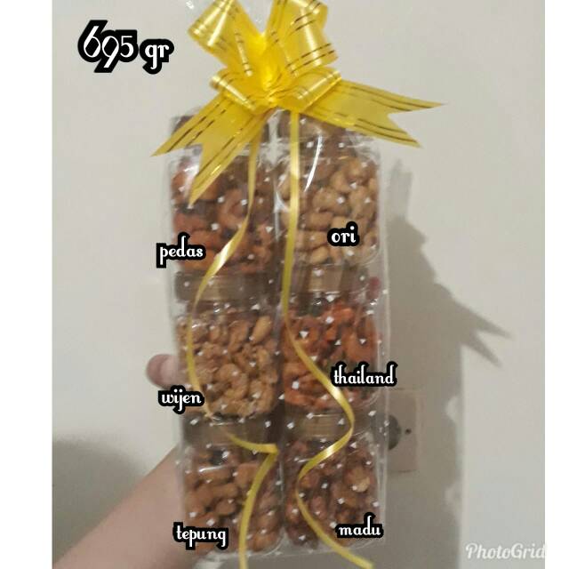 

Parsel kacang mede 6 rasa