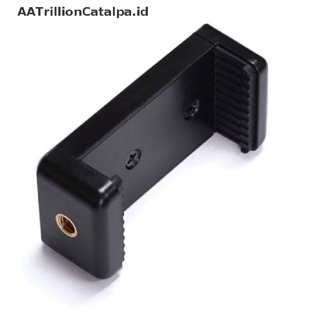 IPHONE (AATrillionCatalpa) Bracket Klip Holder Handphone Universal Untuk tripod / monopod