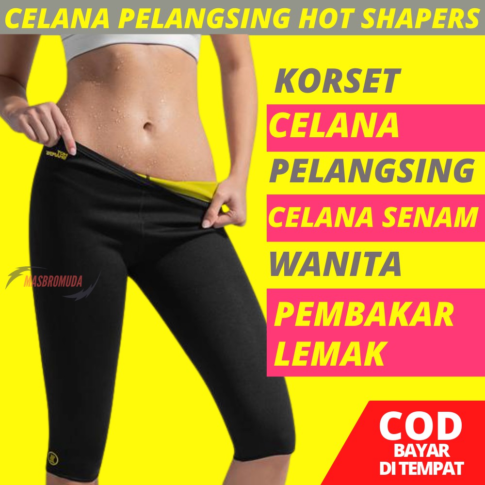 CELANA SENAM WANITA CELANA PELANGSING PEMBAKAR LEMAK LAGING WANITA CELANA OLAHRAGA BJ04