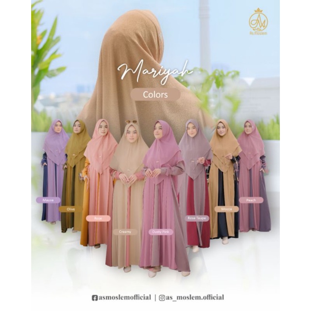 Gamis mariyah by as moslem official