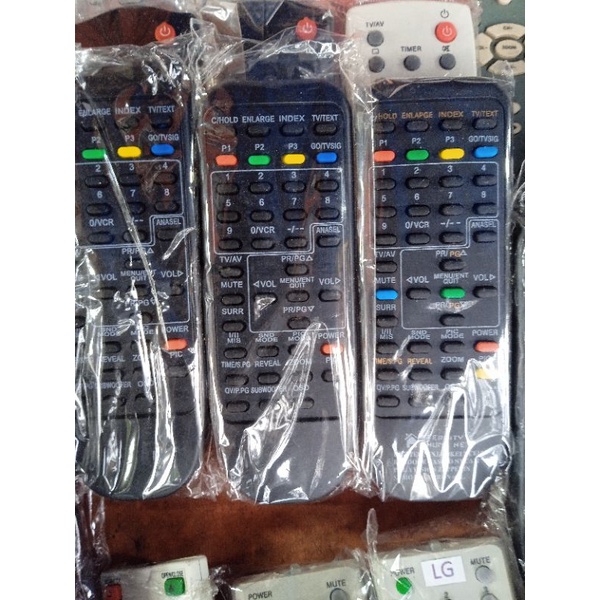 remote tv tabung