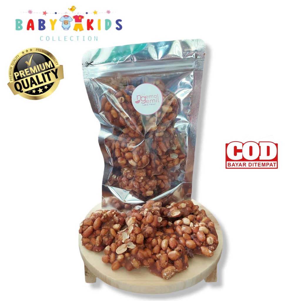 

Snack Jadul | Ampyang Kacang Gula Jawa Jadul Homemade Kualitas Premium