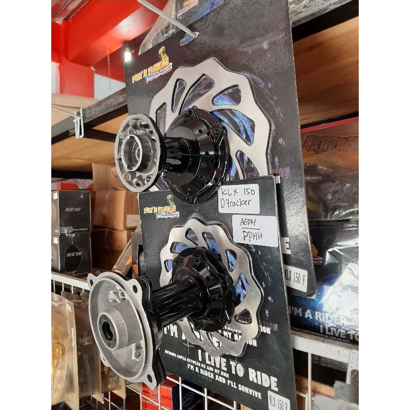 tromol klx150 & d'tracker150 warna hitam