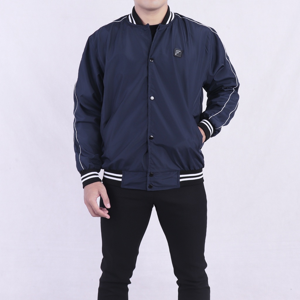 Forward System Jaket Baseball Varsity Jacket Base Ball Unisex Korean Style Remaja M L XL Lanzclothing