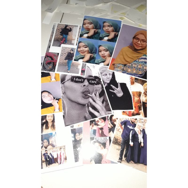 Poster Custom Gambar Bebas,  Aesthetic Custom Ukuran A6/A5