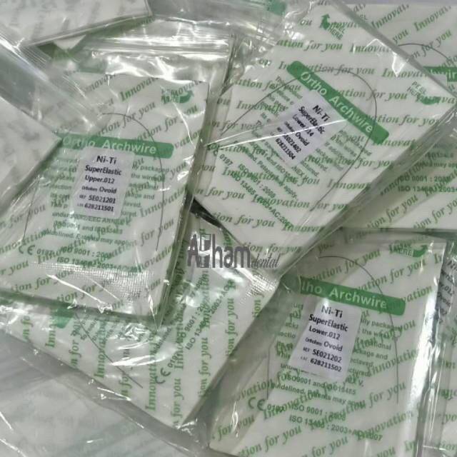 DENTAL WIRE NITI 012 014 016 UPPER LOWER IMD