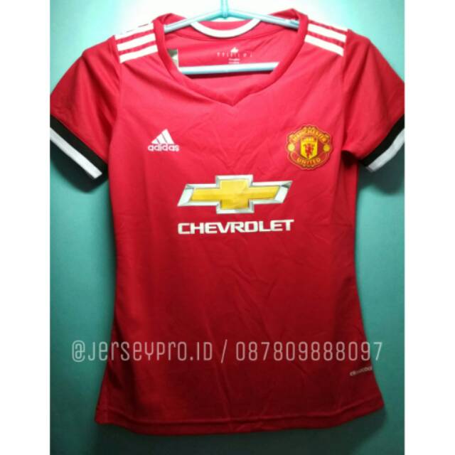 Jersey Manchester United Ladies | Shopee Indonesia