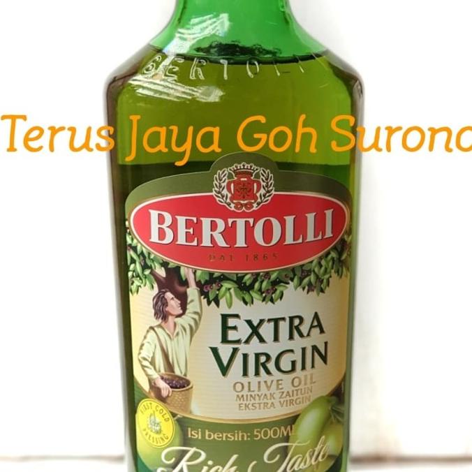 

Minyak Zaitun Italia Bertolli Extra Virgin Olive Oil 500 Ml