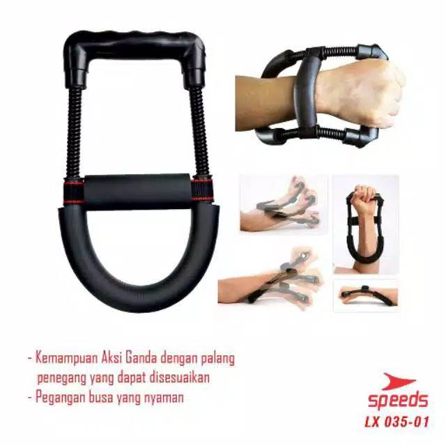 Power Wrist Exercise Alat Olahraga Pergelangan Tangan Hand Grip Fitness Gym Otot Lengan