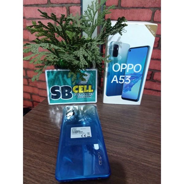 OPPO A53 4/64GB SECOND/BEKAS FULLSET ORIGINAL