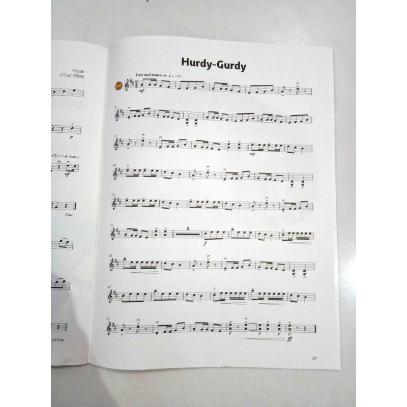 Violin Star 3 Buku biola dilengkapi dengan CD pengiring Violin Book