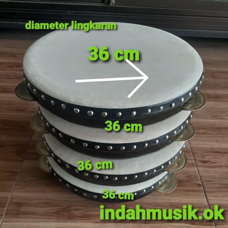 Hadroh genjring rudat/Obrog 1set(4susun)