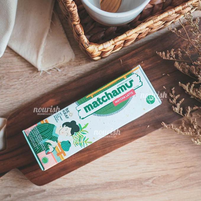 

Teh-Bubuk- Matchamu Matcha Latte (3 sachet) -Dijamin-Halal.
