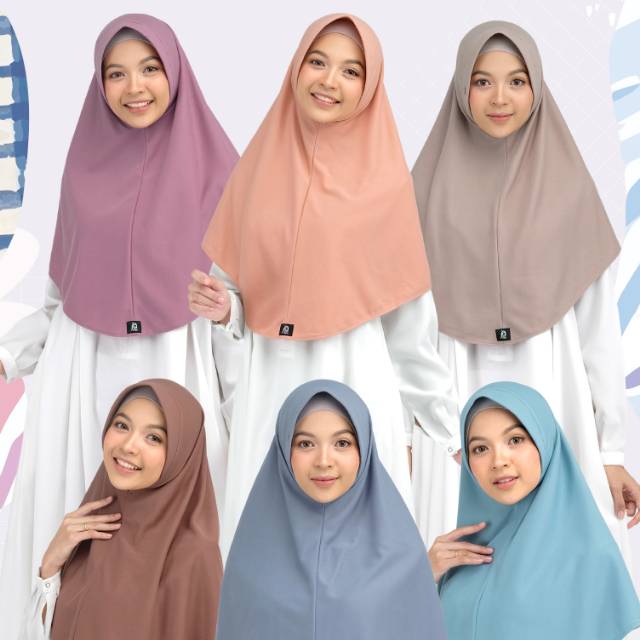 HIJAB INSTAN JILBAB  JUMBO Amira warna  baru part 3 jilbab  