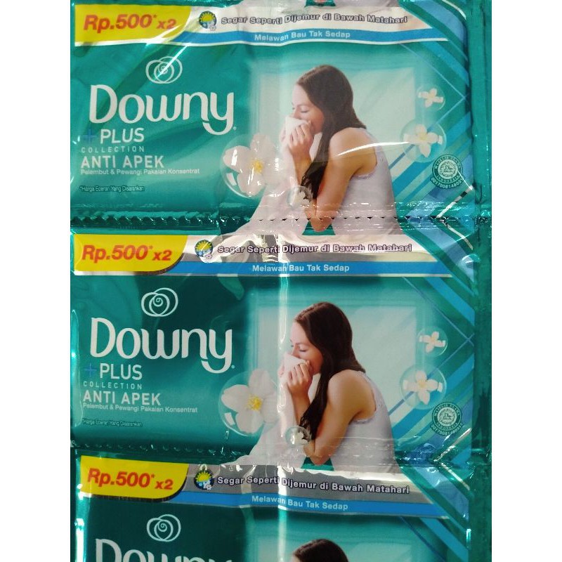 DOWNY ANTI APEK 500X2 (1 RENTENG ISI 24 SACHET)